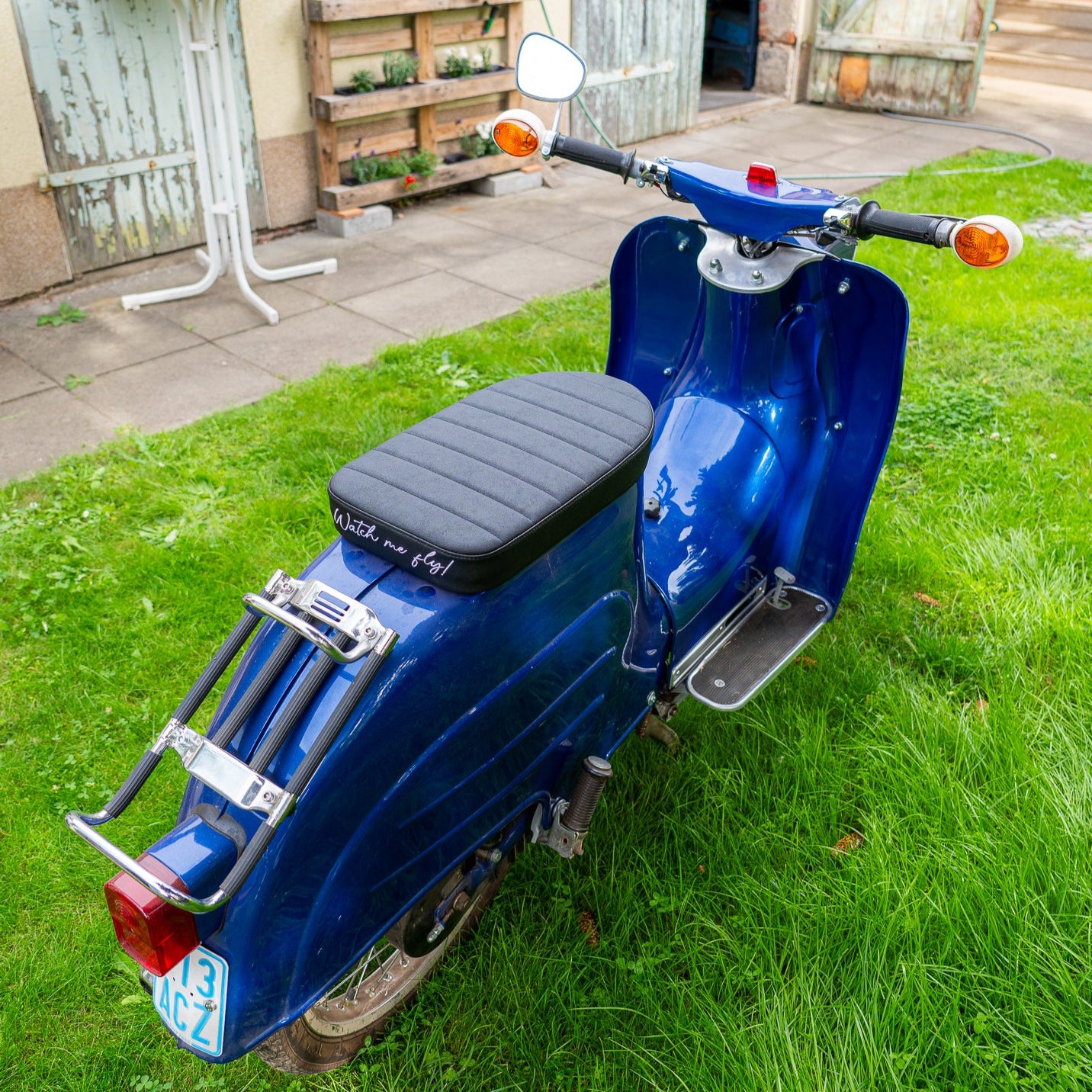 Custom Simson Schwalbe Sitzbank
