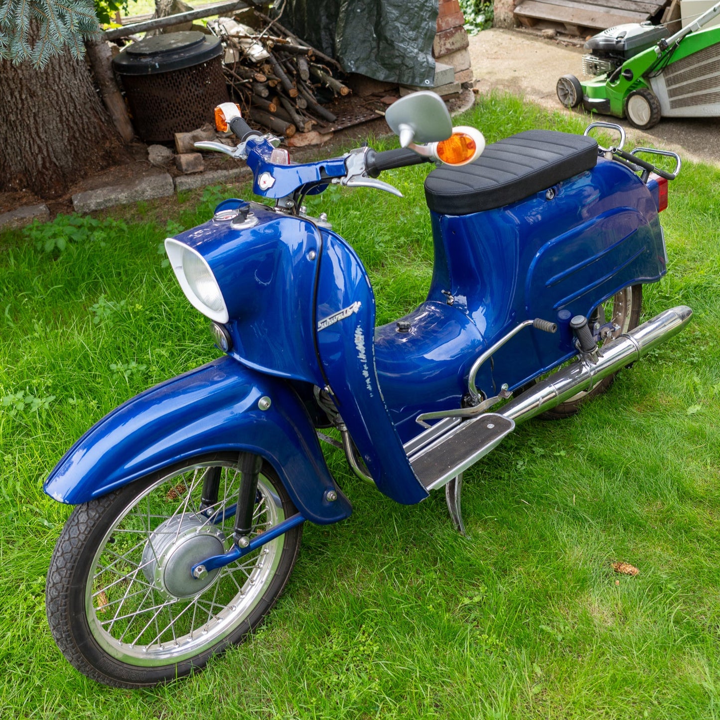 Custom Simson Schwalbe Sitzbank