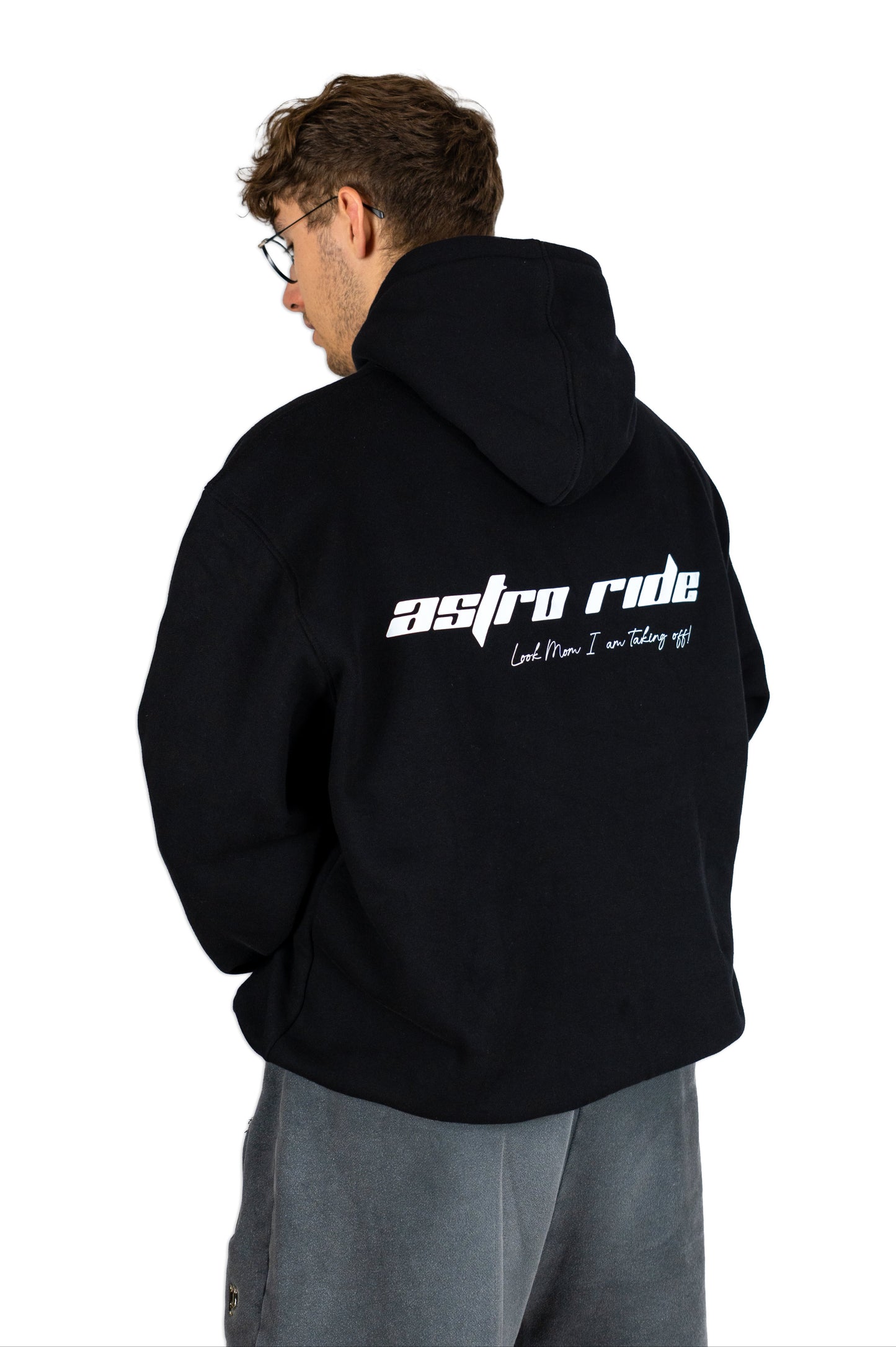 Astro Ride TAKE OFF - Black Hoodie