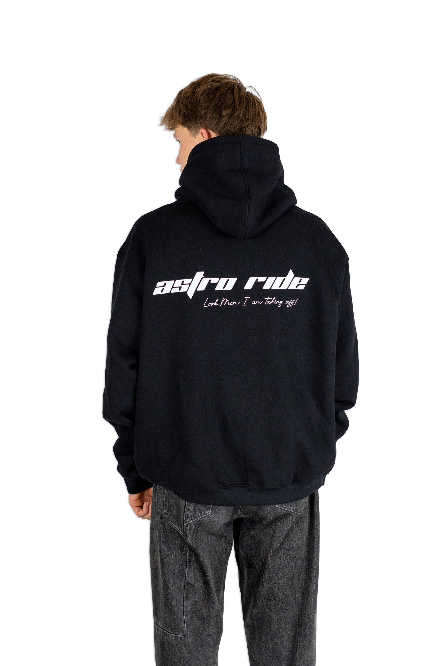 Astro Ride TAKE OFF - Black Hoodie