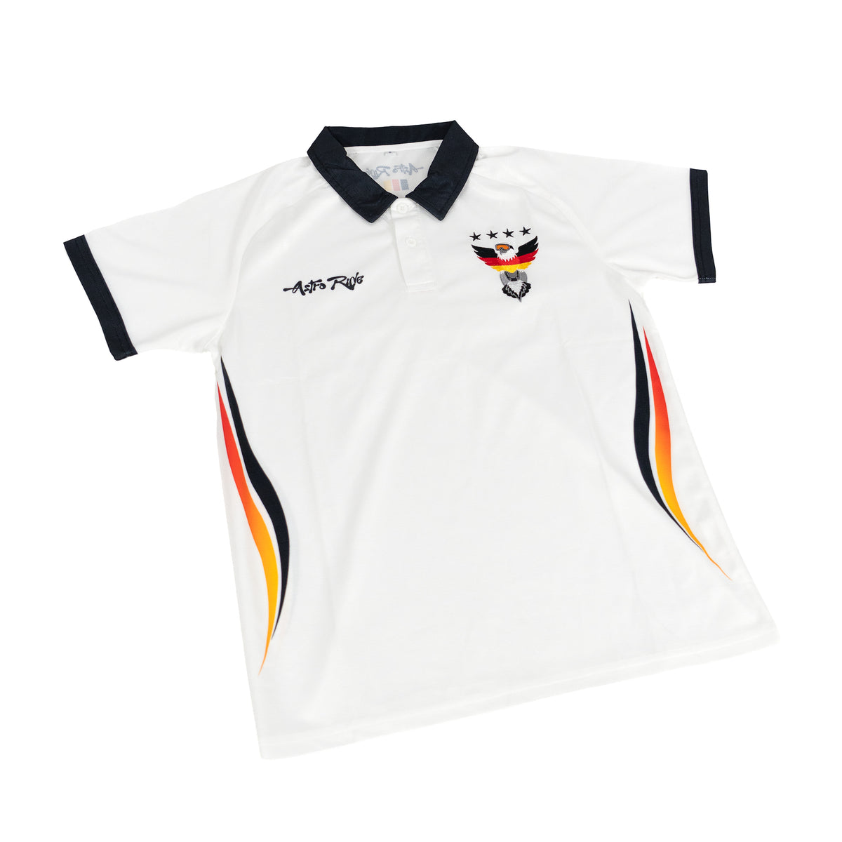 Astro Ride Jersey - White Polo-Shirt