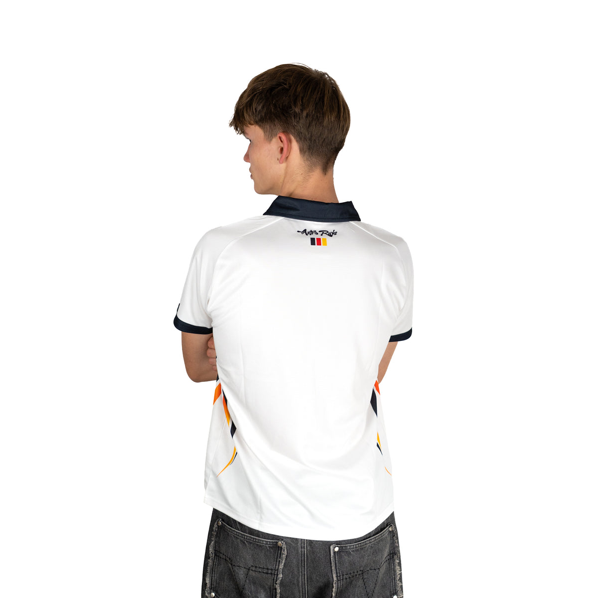Astro Ride Jersey - White Polo-Shirt