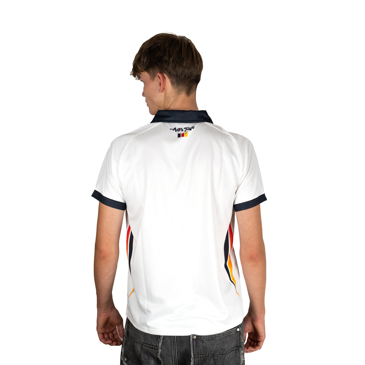 Astro Ride Jersey - White Polo-Shirt