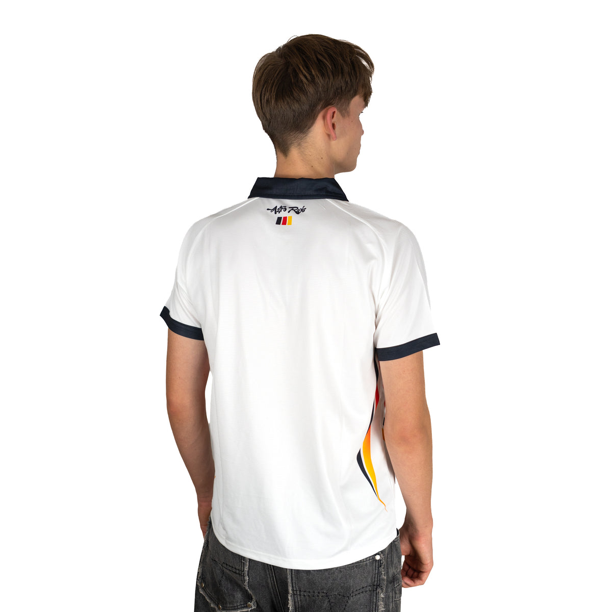 Astro Ride Jersey - White Polo-Shirt