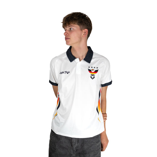 Astro Ride Jersey - White Polo-Shirt