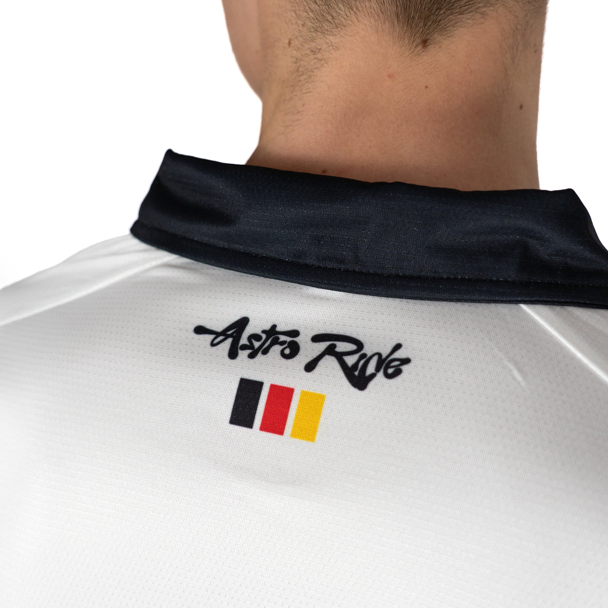 Astro Ride Jersey - White Polo-Shirt