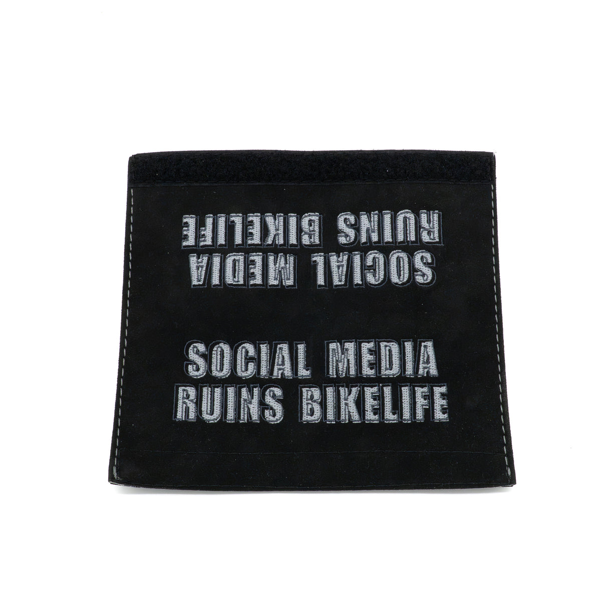 Lenkerschutz-Cover „SOCIAL MEDIA RUINS BIKELIFE"