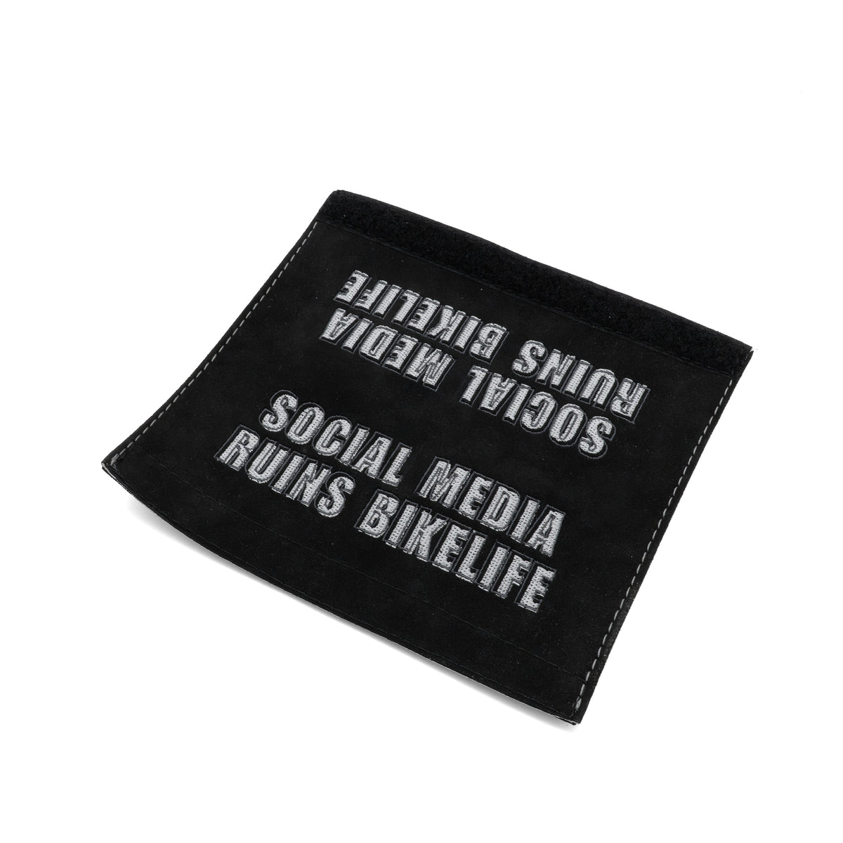 Lenkerschutz-Cover „SOCIAL MEDIA RUINS BIKELIFE"