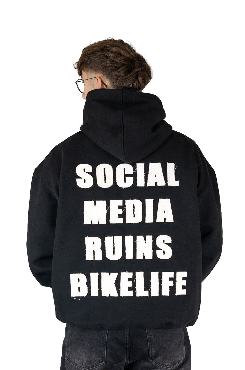 Astro Ride STATEMENT - Black Hoodie