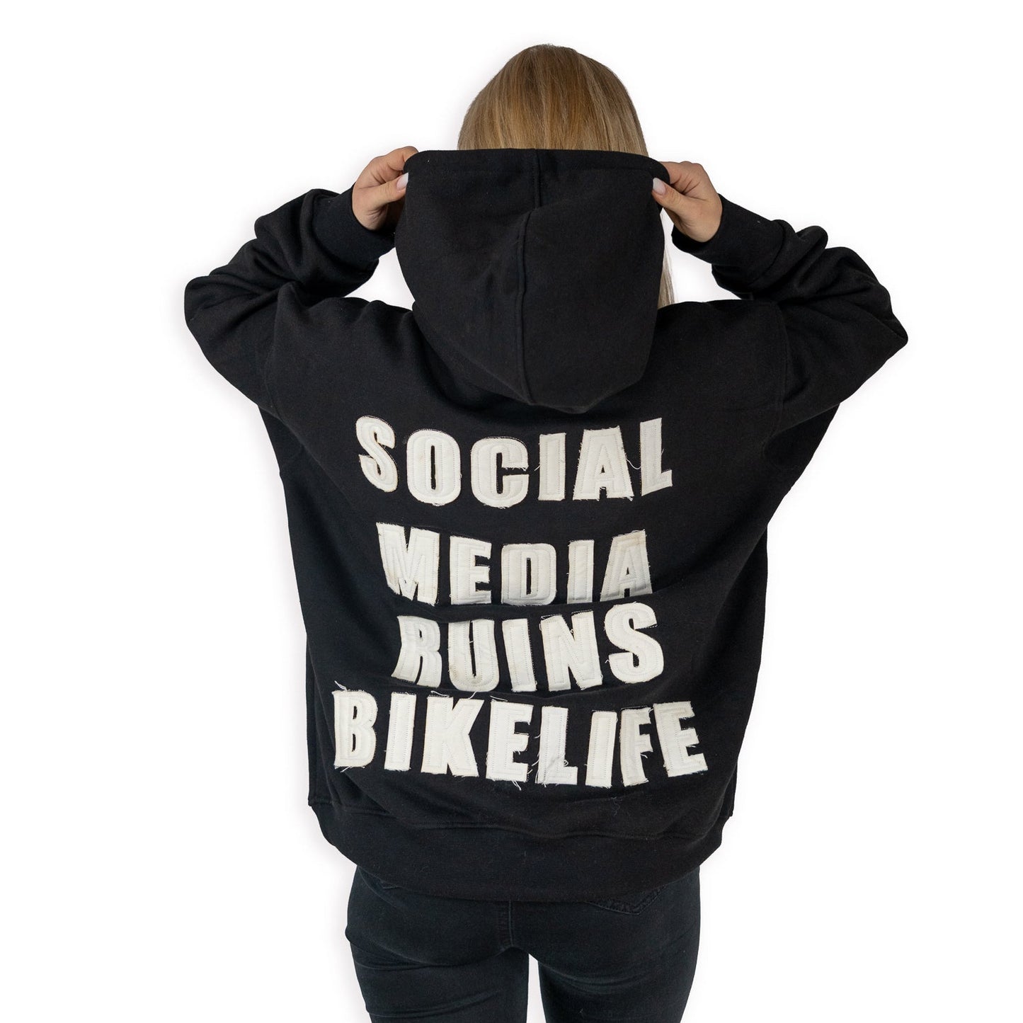 Astro Ride STATEMENT - Black Hoodie